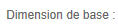 Dimension de base